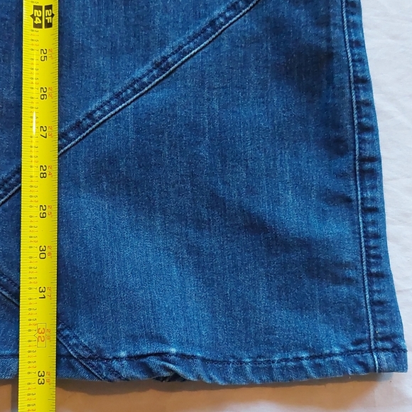 Sold! CJ BANKS maxi denim skirt, 16W - Picture 6 of 8